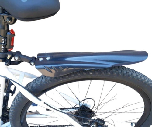 Imagem 2 de 10 de Par Paralamas Bike Bicicleta Aro 26 - 29 Dianteiro Traseiro