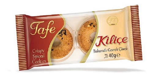 Dulce Arabe Galletas Kiliçe Sabor A Damasco Y Canela 40 Gr.