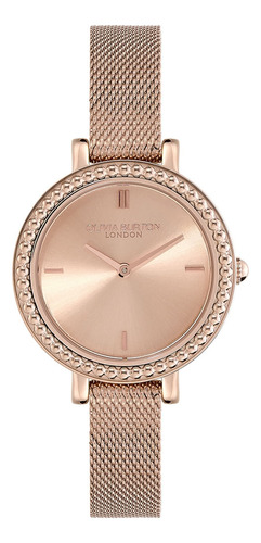 Relógio Olivia Burton Vintage Bead Feminino Rosé - 24000162