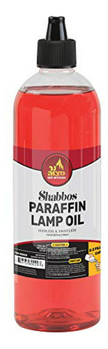 Aceite De Lámpara De Parafina - Rojo. Combustión Limpia, Sin