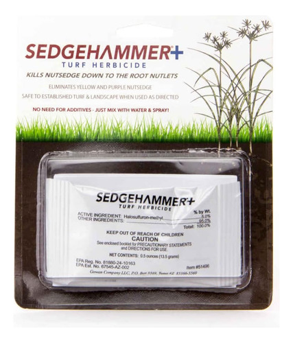 Sedgehammer Plus - Herbicida Para Césped (0.48 Oz)