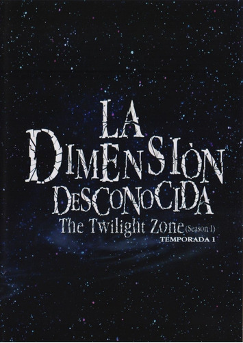 La Dimension Desconocida 1960 Primera Temporada 1 Serie Dvd