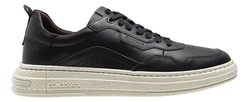 Tenis Democrata Jake Sapatenis Sneakers Casual 100% Couro