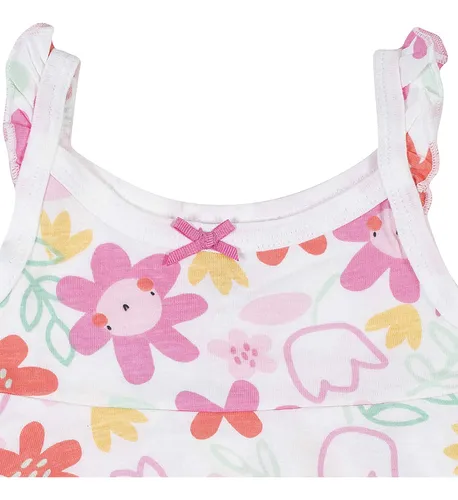 Conjunto De Ropa Gerber Para Bebés Y Niñas, Vestido De Veran