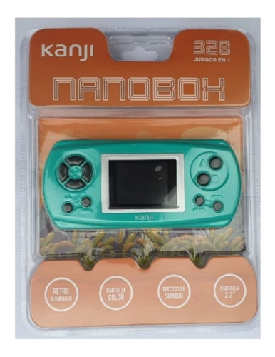 Consola Juegos Portatil Nanobox Kanji 328 Juegos La Mejor !!