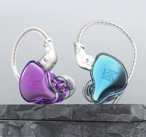 Imagen 4 de 9 de Auriculares In-ear Kz Edc 1dd Sin Microfono Cable Fijo Ofc