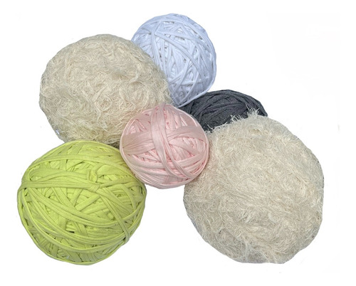 Promo Ovillos De Estopa Y Totora - 10kg / Handira Surtida Surtido