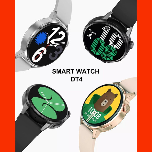 Smart Watch Reloj Inteligente Fralugio Dt4+ De Lujo Nfc Fhd