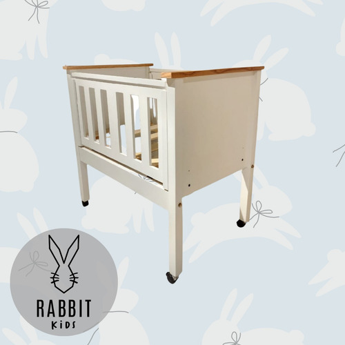 Mini Cuna Colecho Barandas Deslizables + Colchón 50x80 Alf