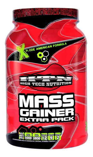 Mass Gainer 1.5 Kg Htn Ganador Peso Masa Muscular C/ Aminos