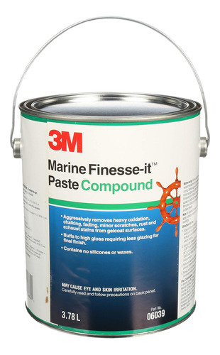 3m Compuesto De Pasta Marina Finesse-it, 06039, 1 Galn