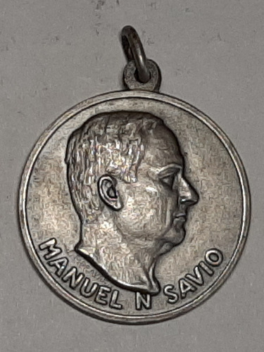 Antigua Medalla Somisa Savio 25 Años Ro 346