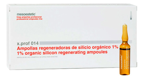 10amp Mesoestetic  Silicio Orgánico 1%