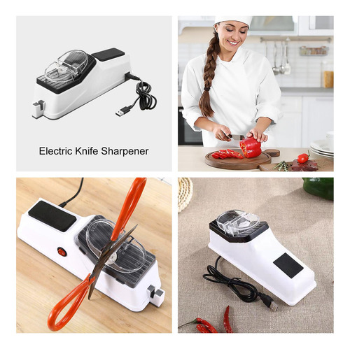 . Herramienta Eléctrica Para Afilar Cuchillos De Cocina
