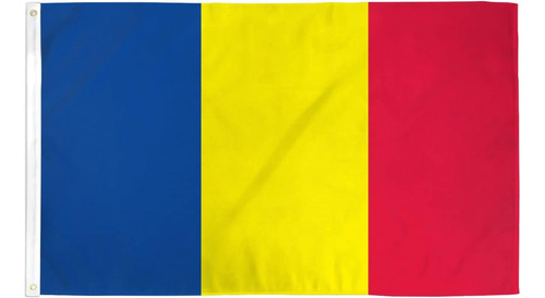 Az Flag Bandera De Chad, 2 X 3 Banderas De Chad, 60 X 90 Cm,