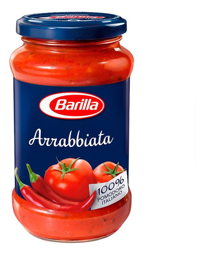 Salsa Arrabbiata Barilla Libre De Gluten Sin Conservantes