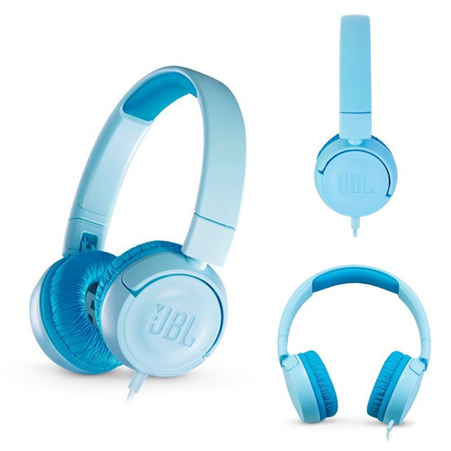 Audífonos Alámbricos Jbl Modelo Jr300 Para Niños Color Azul