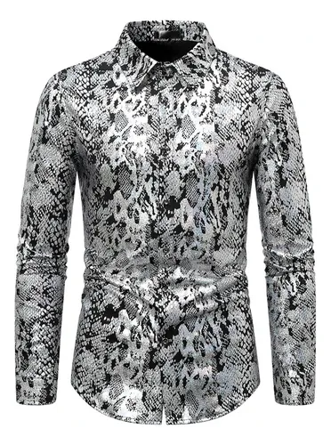 Camisa estampado serpiente hotsell