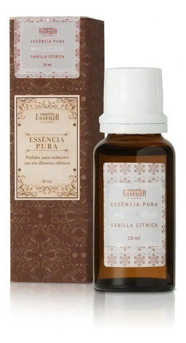 Essência Pura Vanilla Cítrica 20ml Luxo - Empório Essenza 