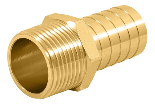 Adaptador Para Poliducto Macho 3/4'' Foset 49306 Color Dorado