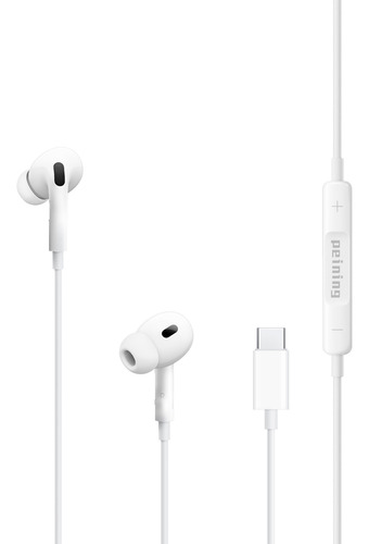 Fone De Ouvido Com Fio Tipo C E Microfone In-ear