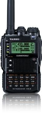 Yaesu Vx-8dr Quad-banda Sumergible Vhf / Uhf Transmisor De R