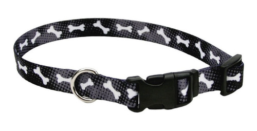 Coastal Pet Collares Para Perro Styles Huesos Negro Collar S