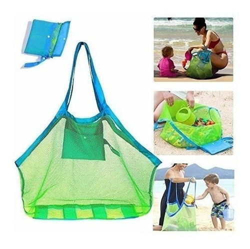 Bolsa De Malla Para Playa Extra Grande Bolsas De Playa Y Bol