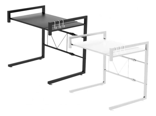 Estante Organizador Multiuso Cocina Para Microondas Blanco