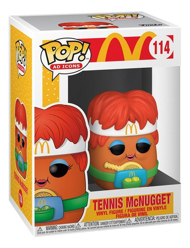 Juguete Funko Pop Mcdonald's Tennis Mcnugget