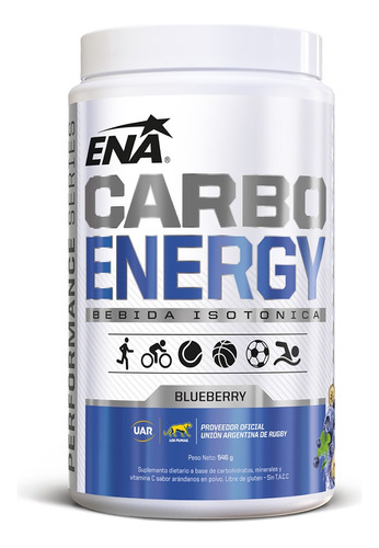 Carbo Energy 540grs Ena Sport Energía Pura + Rendimiento