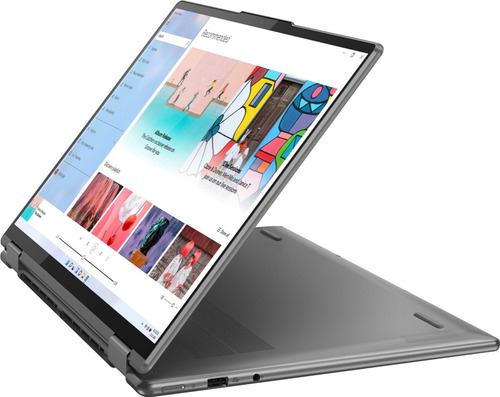 Imagen 3 de 8 de Lenovo Yoga 7 16IAP7 - Storm gray - 8 GB - 256 GB - 2560 px x 16000 px - Intel Iris Xe Graphics G7 80EUs - Intel - Core i5 - 1240P - Windows - 11 - Home (Incluye: Con pantalla táctil)
