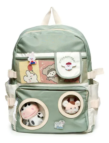 Mochilas verdes mujer sale