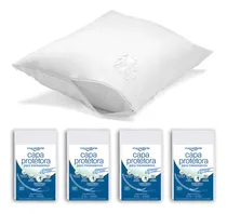 Comprar Kit 4 Capas Protetoras De Travesseiro Impermeável