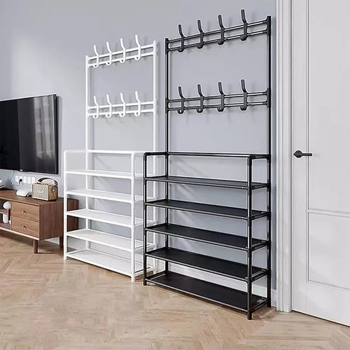 Rack Metálico Zapatera Perchero Zapatero Sencillo