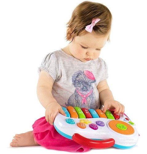 Consola De Juguete Para Bebe Niño Piano Dj Original Nuevo