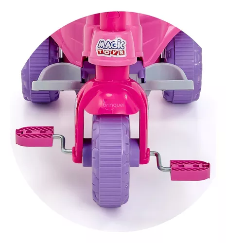 Triciclo Motoca Infantil Tico Tico Uni Love Com Luz - Magic Toys