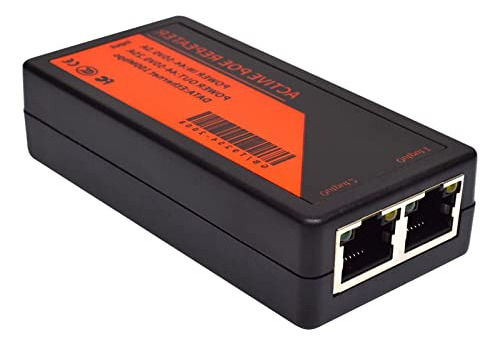 Adaptador Poe Para Cámara Ip/teléfono Ip - 802.3af/at, 30w,