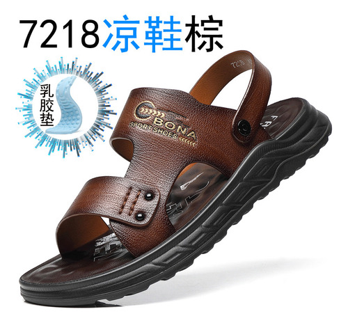 Sandalias De Playa Con Punta Abierta Para Hombre, Zapatillas