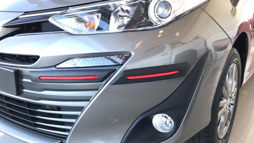 Toyota Yaris 2019 Protector Paragolpes Sedan Cromo Kenny 3m