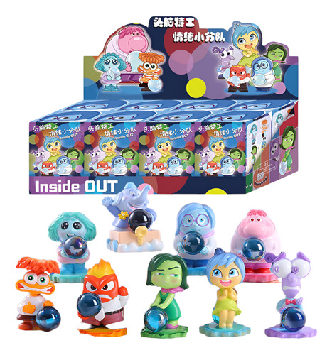 Gashapon Intensamente 8-10cm X1 Unidad Figura Sorpesa
