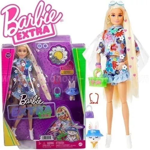 Barbie Extra Kit Roupas e Acessorios com Pet - Mattel