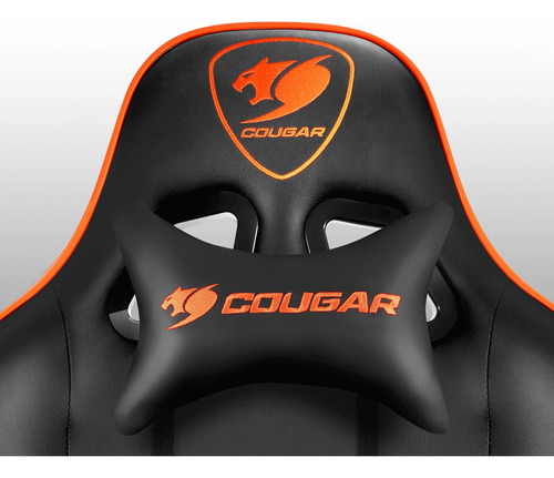 Silla Gamer Cougar Armor Negro/ Naranja Hasta 120 Kg Pcm