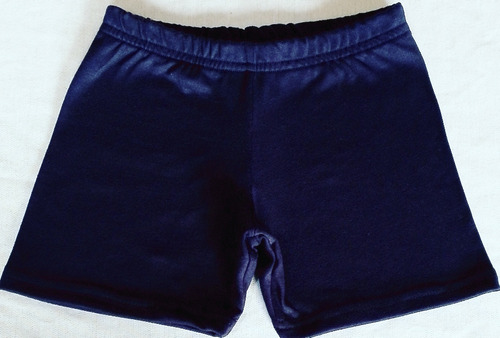  2 Shorts De Licra Para Niñas Azul  Escolares, Ejercicios