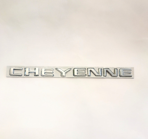 Emblema Letra Chevrolet Cheyenne 2017-2021 Cromado