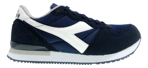 Ofertas Zapatillas Diadora - Camaro Hombre Blancas / Negras