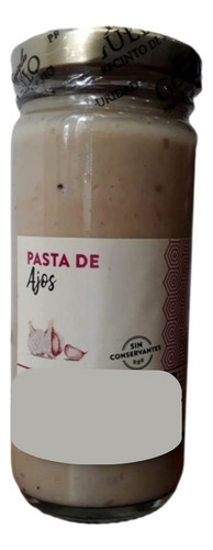 Pasta De Ajos Sin Conservantes Pure Conserva Mendoza 200 Gr