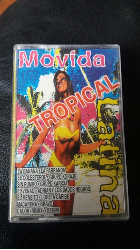 Cassette De Movida Tropical  Latina  (550