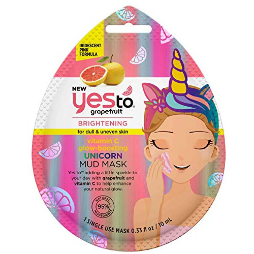 Mascarilla De Barro De Unicornio Iluminadora Con Vitamina C 