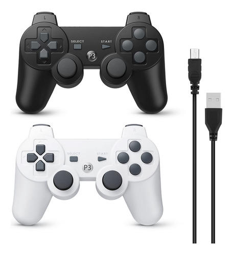 Powerextra Ps-3 Controller Wireless Compatible With Play-sta